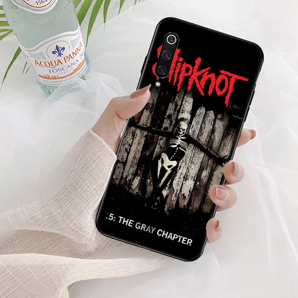 S-Slipknots-Rocks Phone Case For Xiaomi Mi 5X 8 9 10 11 12 Lite Pro 10T PocoX3pro PocoM3 Note 10 Pro Lite