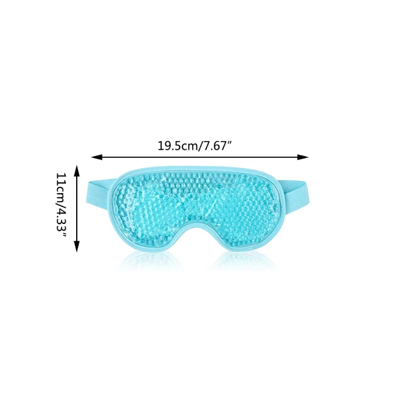 Adjustable Gel Eye Mask Reusable Cold Cooling Soothing Fatigue Relaxing Pad Dropship