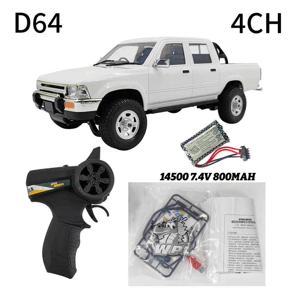 D64  1:16 Full Proportion Rc Simulation Model  Four Wheel Drive Differential Version Climbing Off-Road Vehicle Children'S Toys