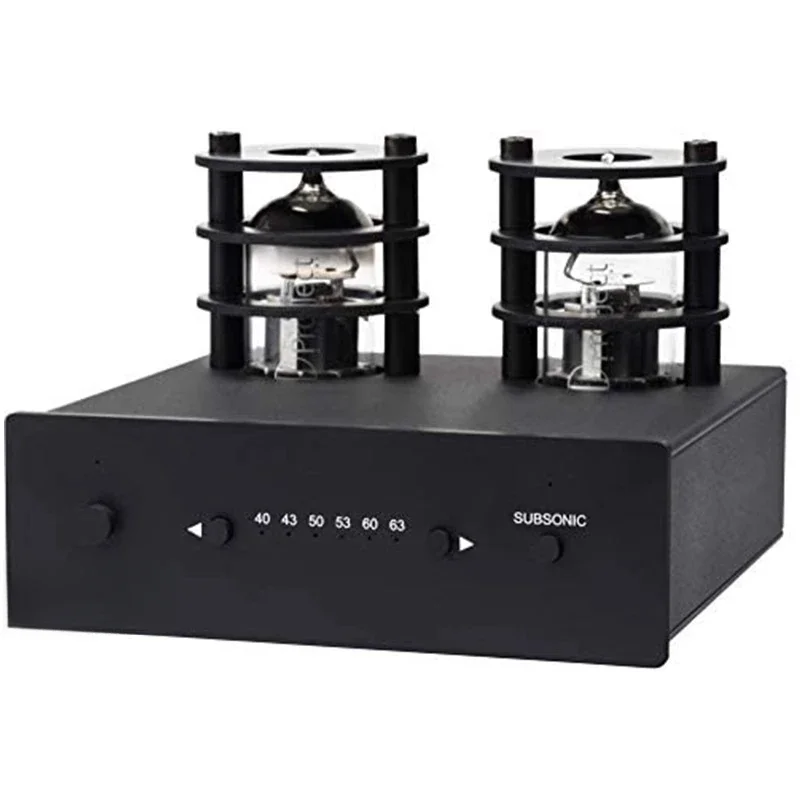 Vinyl phonograph transistor power amplifier, sound amplifier speaker