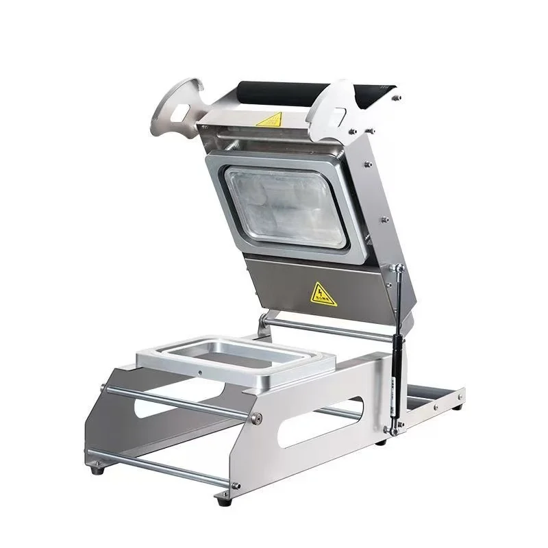 Manual Tabletop Tray Sealer | Laboratory & Food Packing | For Plastic, Paper, Biodegradable Pulp Trays, Laminated Film