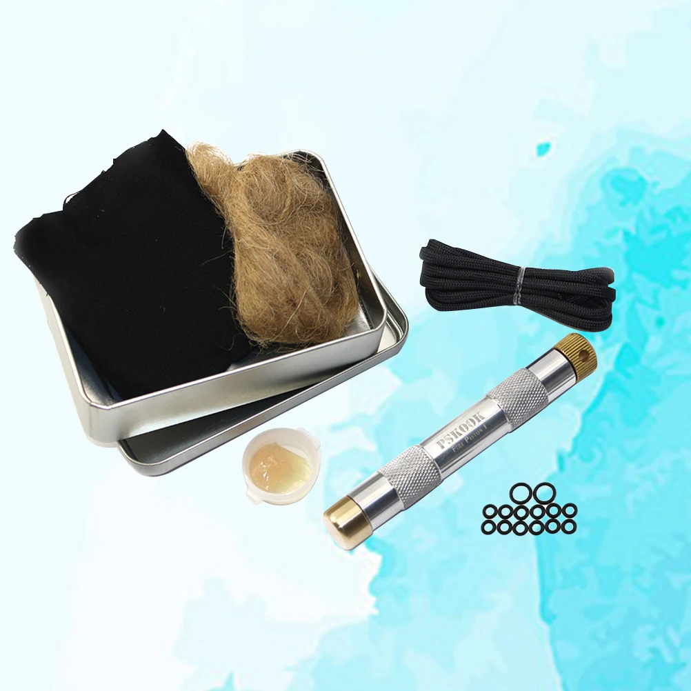 

Useful Emergency Fire Starter Aluminum Alloy Piston Fire Tools Outdoor Camping Hiking Instant Survival Equipment Air Compression