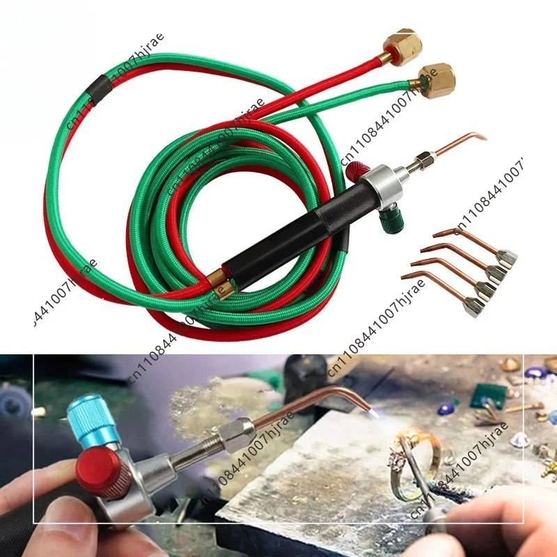 5 Tips Mini Oxygen Connected Gas Torch Professional Jewelry Soldering Brazing Welding Tool