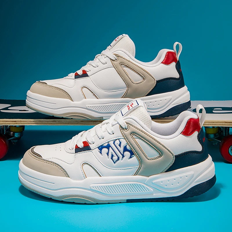 

Мужские туфли для доски, осенние новые уютные дышащие повседневные кроссовки, модные кроссовки на плоской подошве для занятий спортом на открытом воздухе, модные теннисные туфли для мужчин