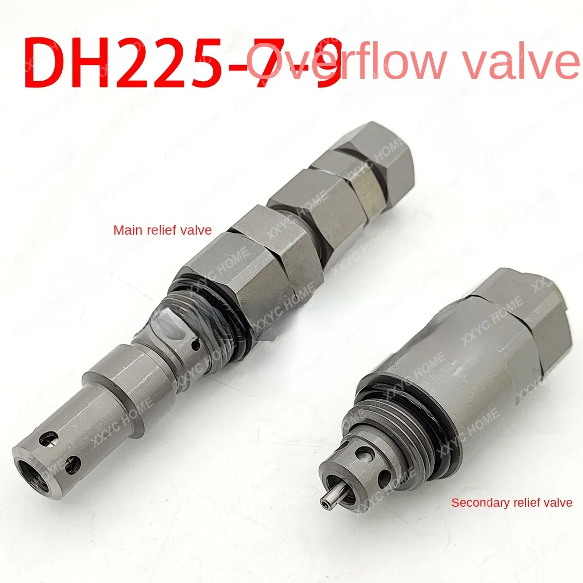 Applicable to Doushan Dayu DH220-9/ 225 258 300-7-9 Excavator Fish Fillet Main Secondary Overflow Valve