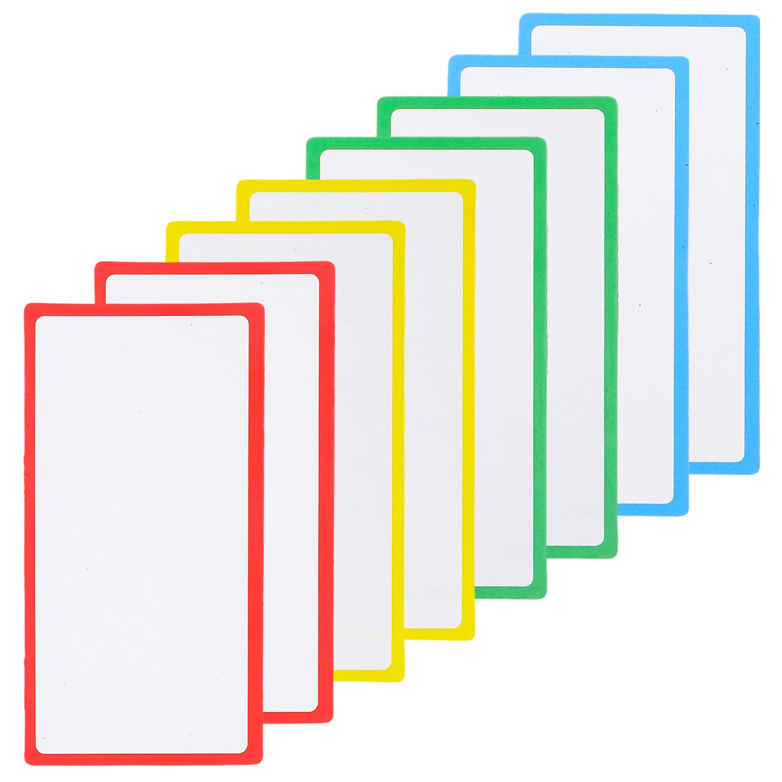 

36pcs Magnetic Name Tags Dry Erase Labels for Whiteboard Blank Refrigerator Food Marking Reusable Stickers Household Classroom