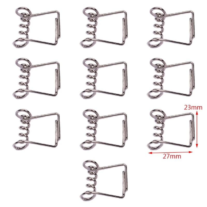 

E0BF Crystal Epoxy Resin Mold Clips Clamps Silicone Mould DIY Crafts Jewelry Making Tool