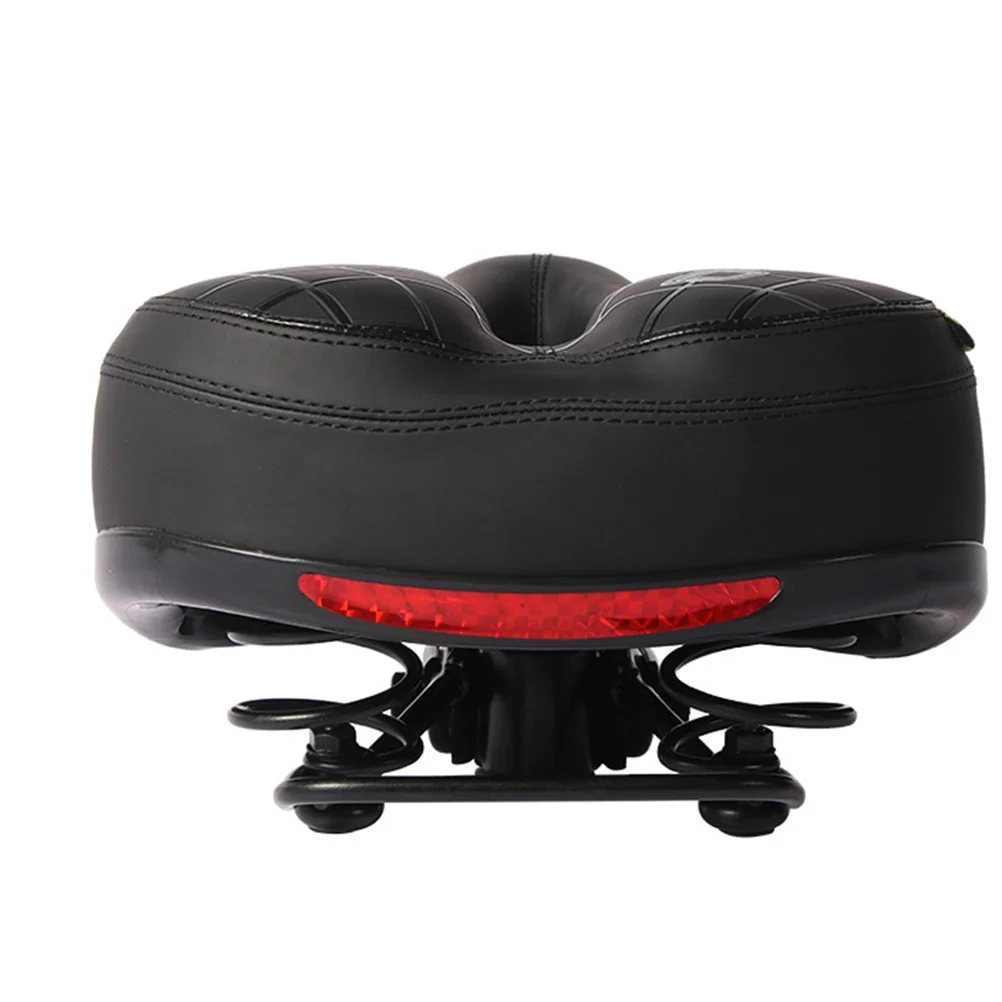 

Spring Black Bike Saddle Premium Shockproof Seat Cushion for Road Mountain Racing Bicycle Lightweight Comfortable Riding