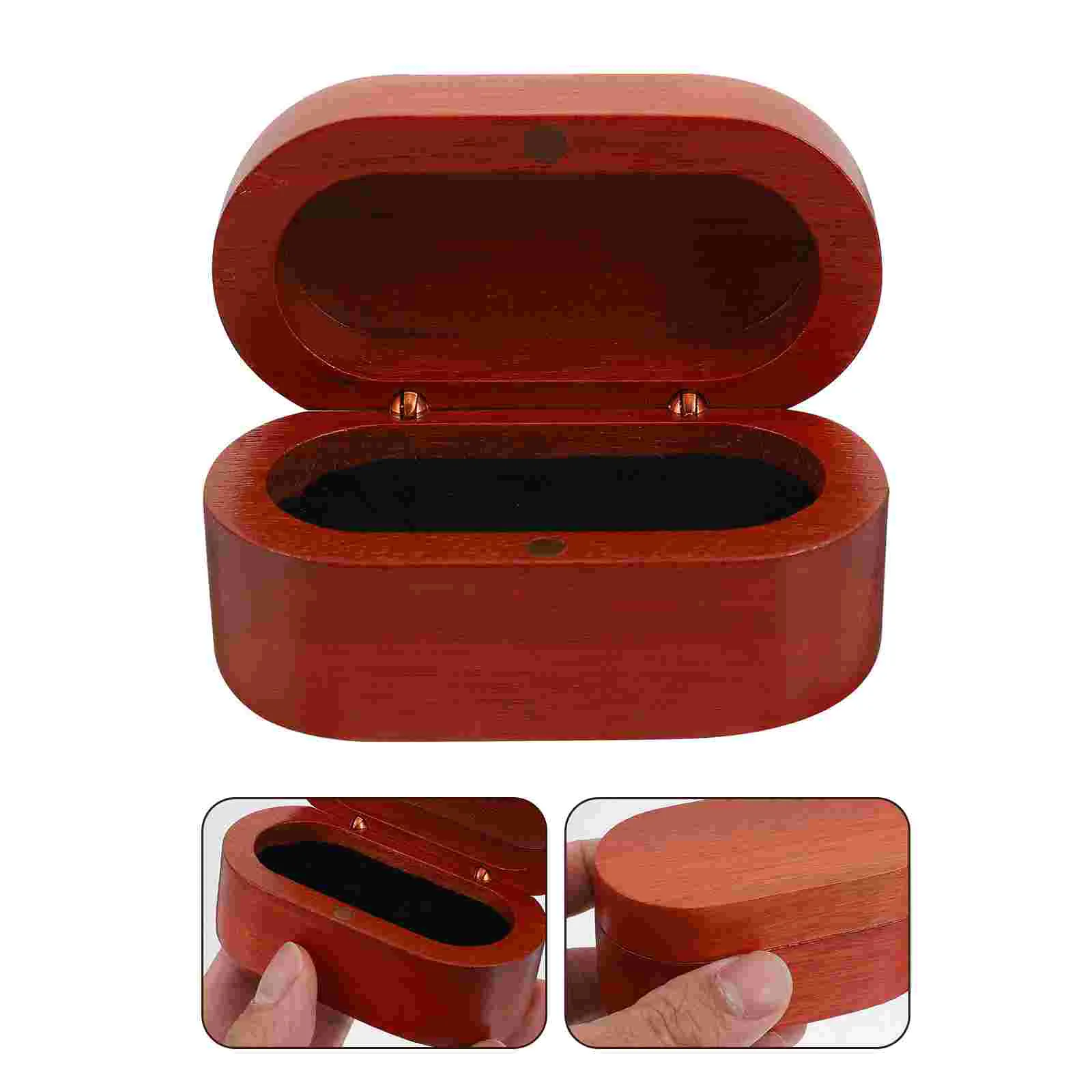 

Pick Storage Box Guitar Case Instrument Picks Electric Holder Wooden Portable Organizer Pouch