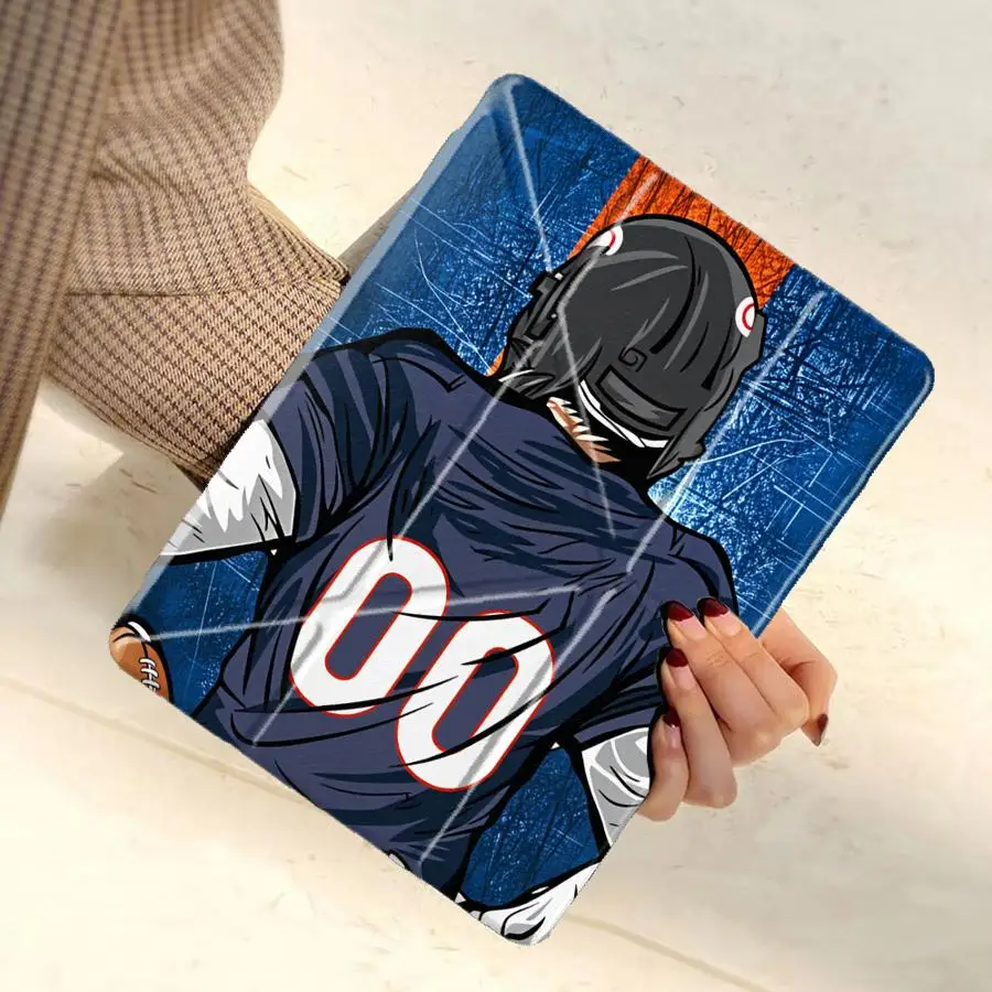 

Jersey 00 Navy Tablet Case For iPad Mini 6 7 Pro 11th 10th 9th 8th 7th 12.9inch Pro 2025 Air 4 5 M3 M2 M4 11inch Holder Cover
