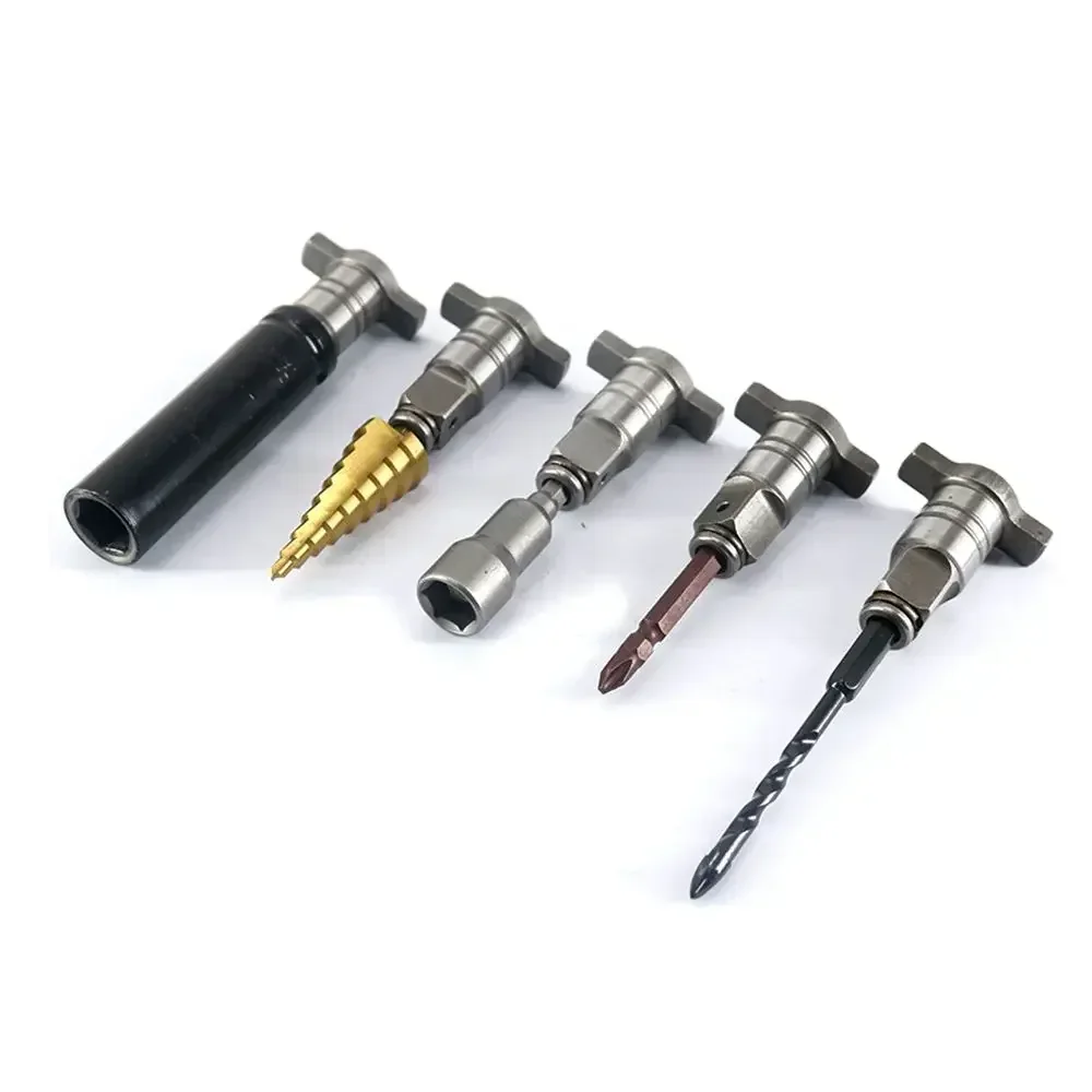 

1Pcs Dual Use Cordless Wrench Part Power Tool Accessory Electric Impact Wrench Shaft 1/2 Square 1/4 Hex Adapter