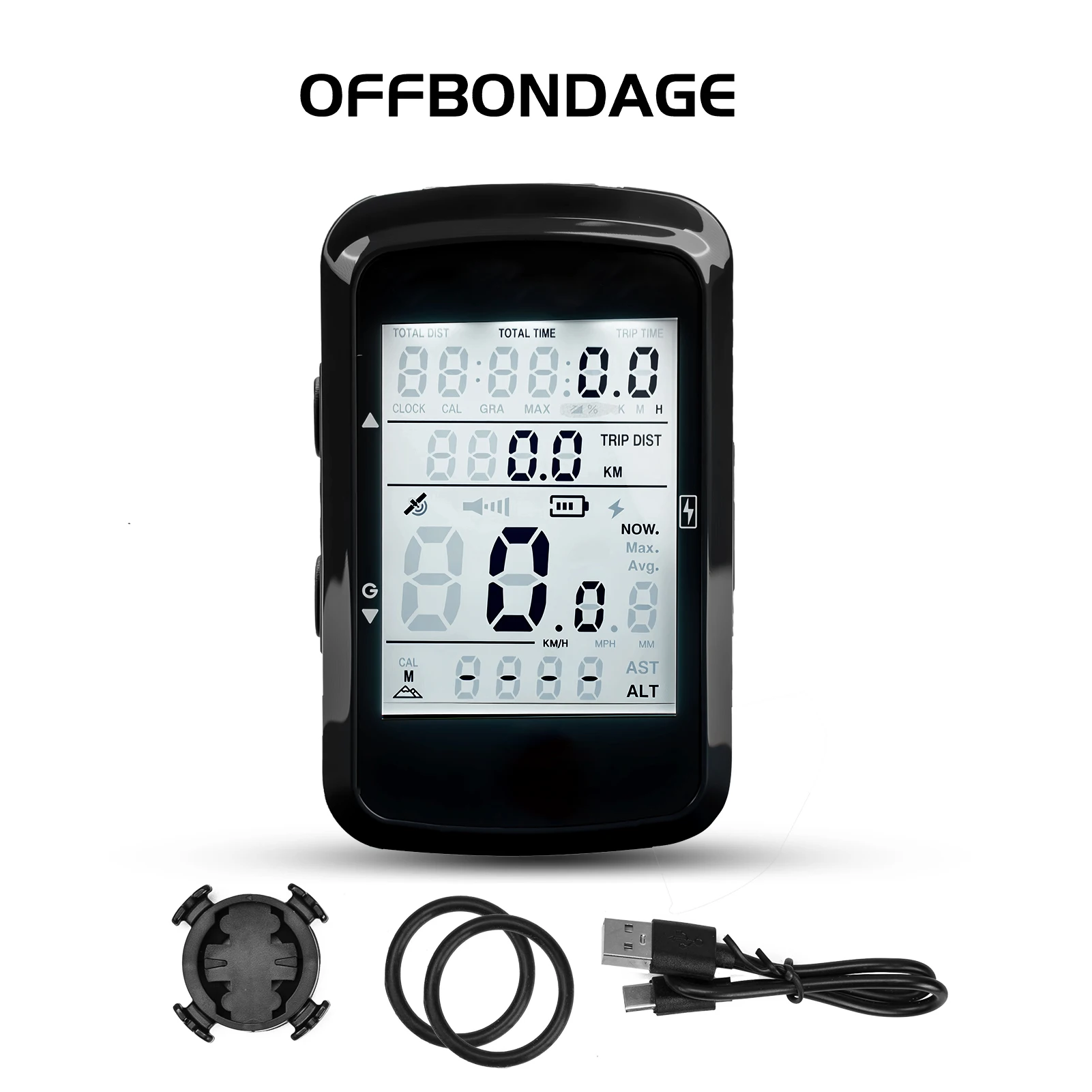 OFFBONDAGE 2.6" GPS Bike Computer image