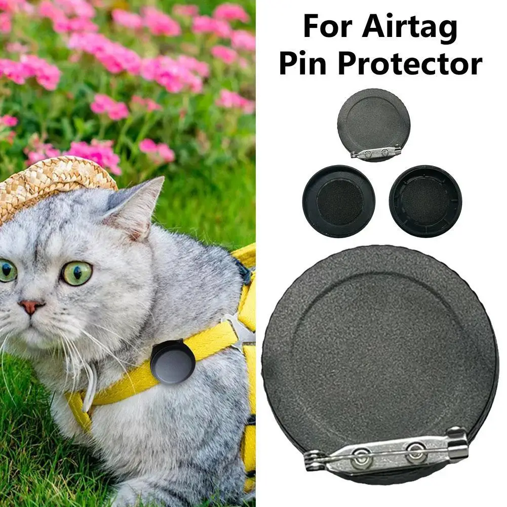 For Pets For AirTag Pin Anti-loss Device Silicone Protective Cover Backpack Pet Child Locator Pin Protective Cover Protecti C1M3