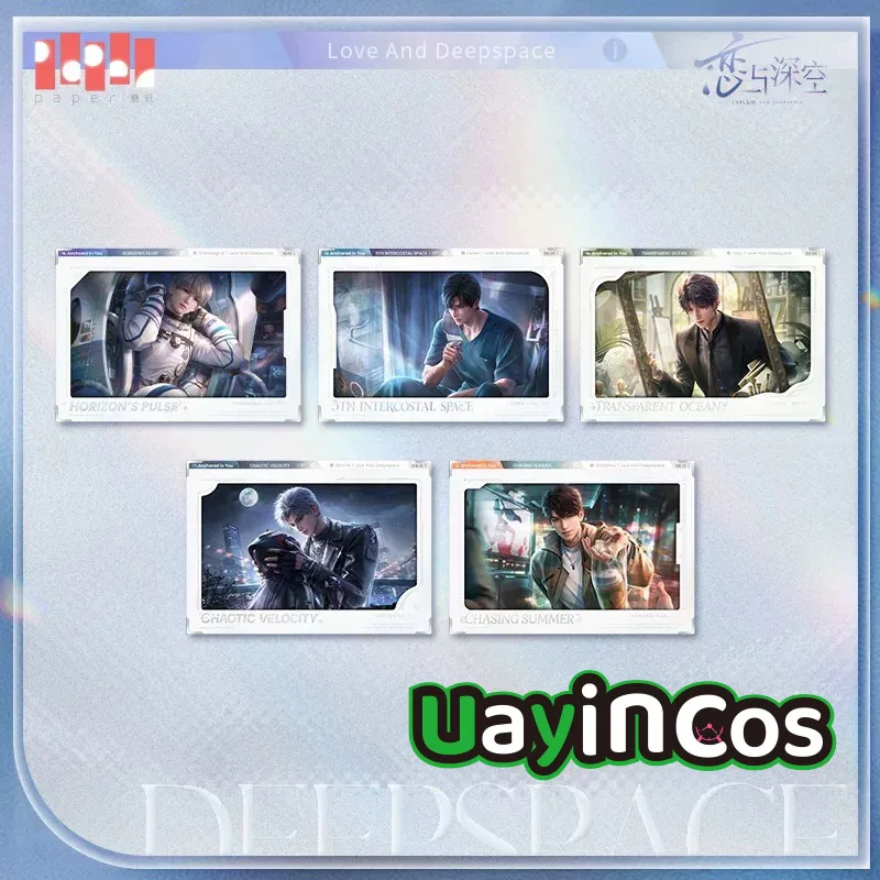 In Stock Official Love and Deepspace Rafayel Caleb Sylus Zayne  Anchored in You Series Painting Picture Ornament Anime Game To
