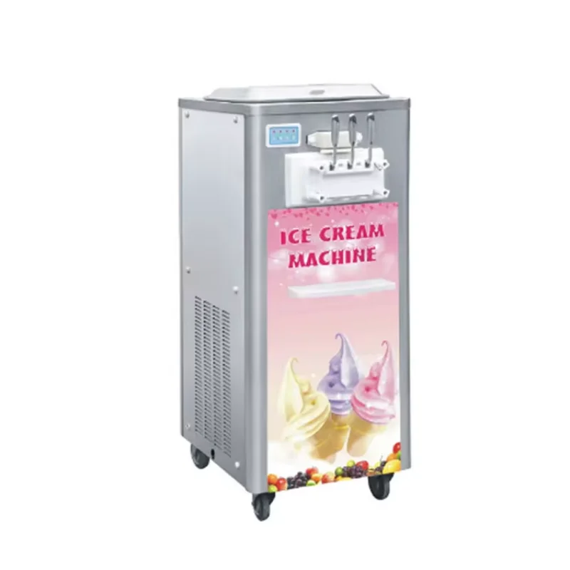 YG China New Commercial Ice Cream Making Machine Business Big Capacity Soft Serve Ice Cream Vending Machines Price for Sale