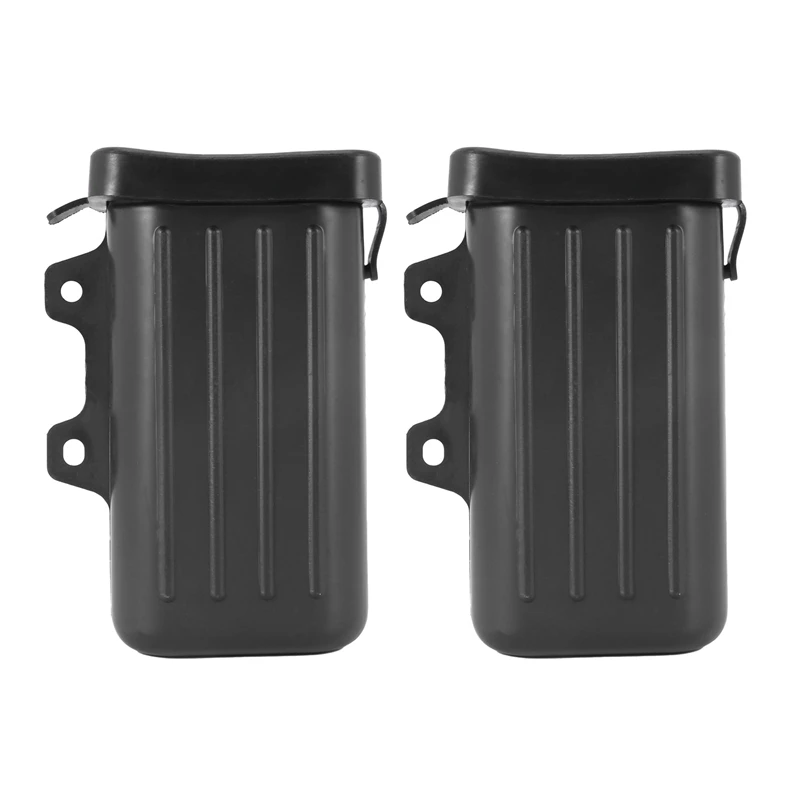 2X Motorcycle Trail Tool Box Holder Bottle Off-Road Motocross Container Tool Tube For Suzuki DR250 Djebel TW200 TW225