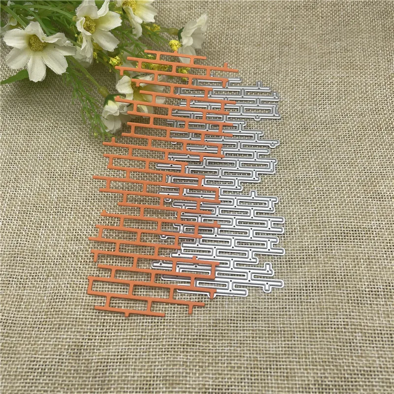 Grid background Metal cutting dies  mold Round hole label tag Scrapbook paper craft knife mould blade punch stencils dies