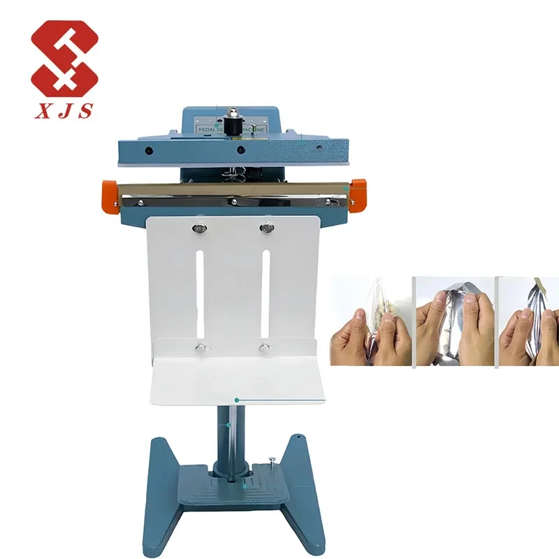 

Машина для запайки пакетов для хранения продуктов, шириной 8 мм, с ножной педалью управления