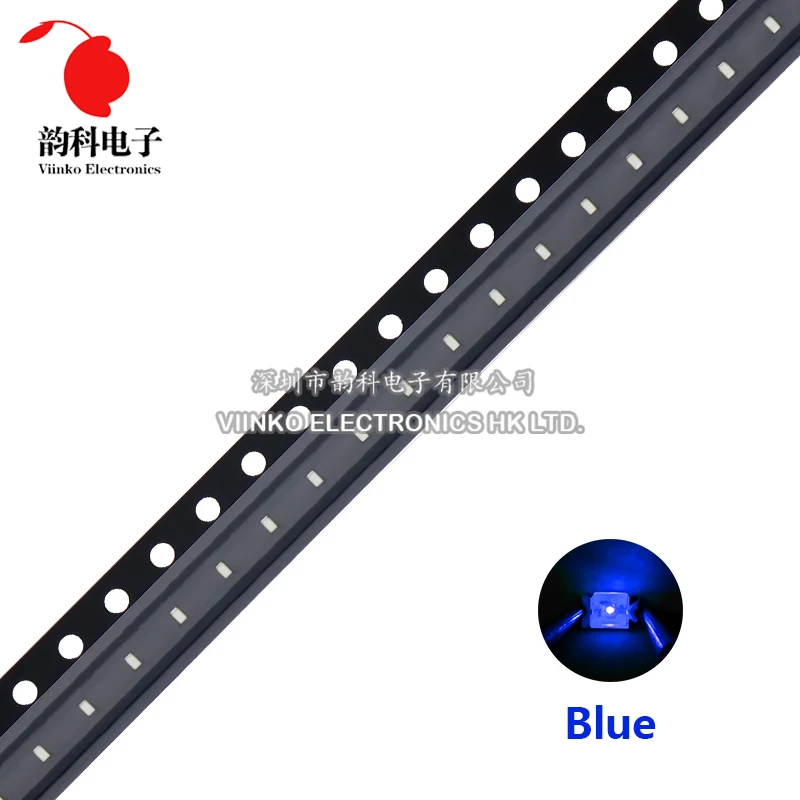 100pcs 0402 SMD LED White Red Blue Yellow Green Orange Warm White RGB Light Emitting Diode