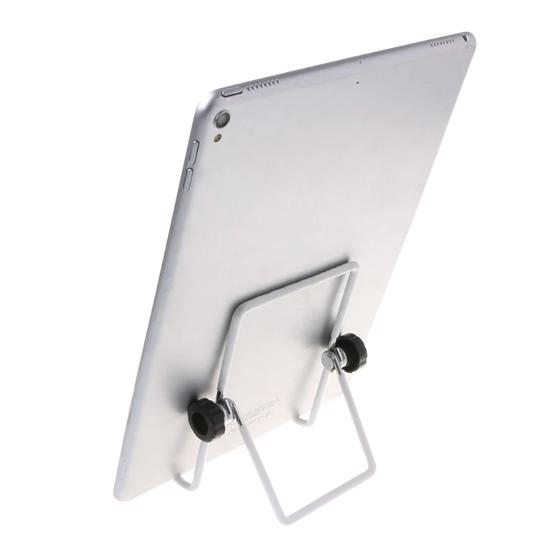 Universal Holder 360° Adjustable Foldable Metal Wire Stand Mount For iPad Tablet Dropship