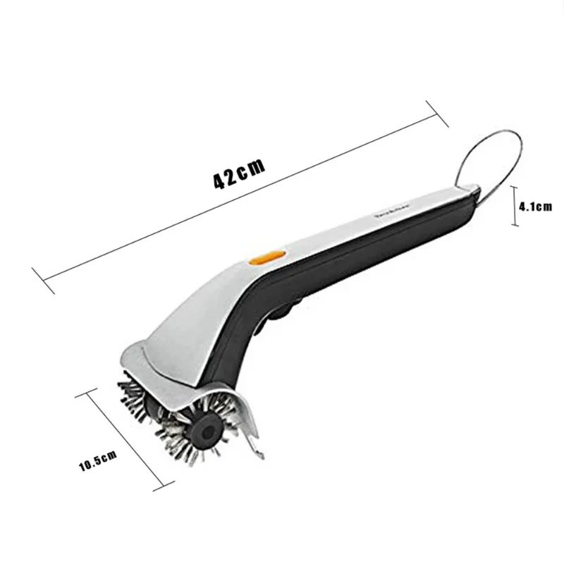 

BBQ Grill Steam Cleaning Brush Electric Grill Brush with Scraper Outdoor Barbecue Cleaner Accessories