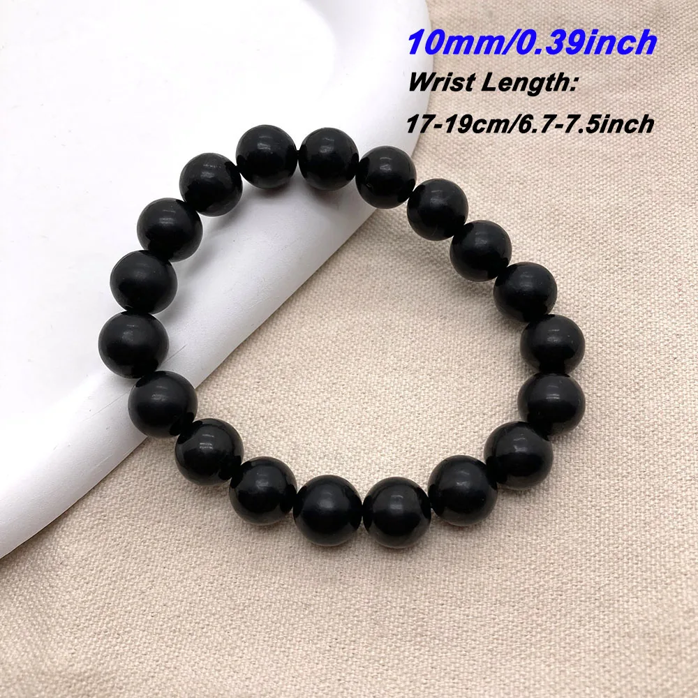 6–12 mm schwarzer russischer Schungit-Energie-Edelstein zur Reinigung von Männer und Frauen, Dekoration, Geschenk – Detail 6