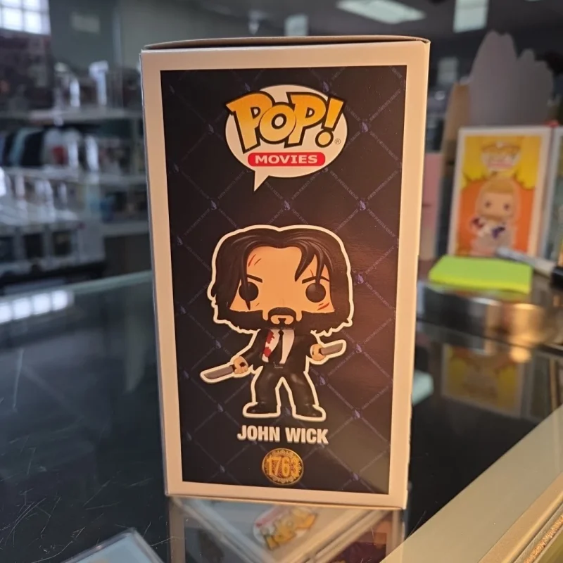 Official Genuine John Wick Figure Doll Funko Pop Collection Vinyl Sculpture Doll Model Hobbies Collection Toys Children Gifts - view 5