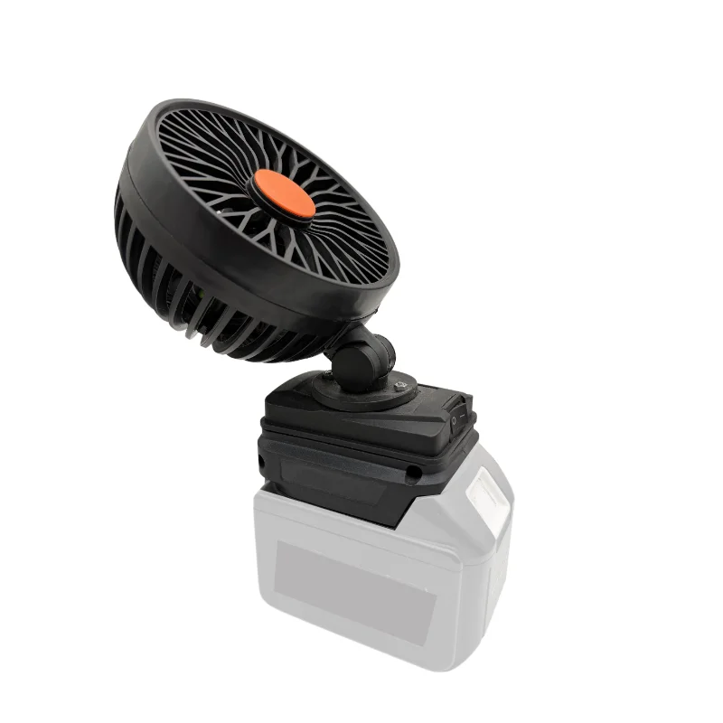 

5 Inches Electric Fan USB Portable Power Bank Function for Makita 14.4V 18V Li-ion Battery Adapter BL1830 Hongsong Jingmi