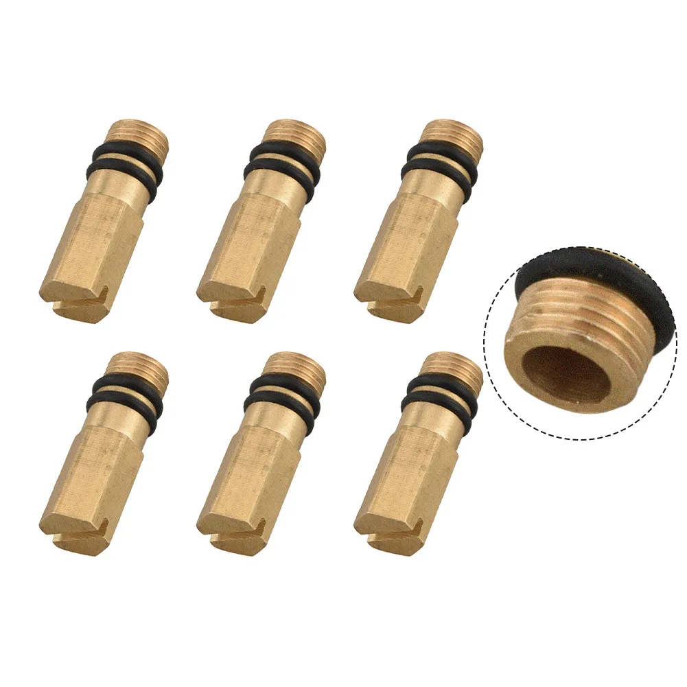 Reliable 6 Pcs Brass Faucet Conversion Kit for Cold Water Applications Maintains Flow Pressure and Seal Quality