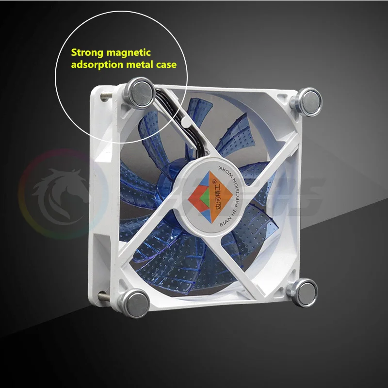 Desktop Chassis Computer Fan Magnetic Screw Nut Fixing Chassis For  10/15/20/25/38mm Thick Radiator PC Beautify MOD Part