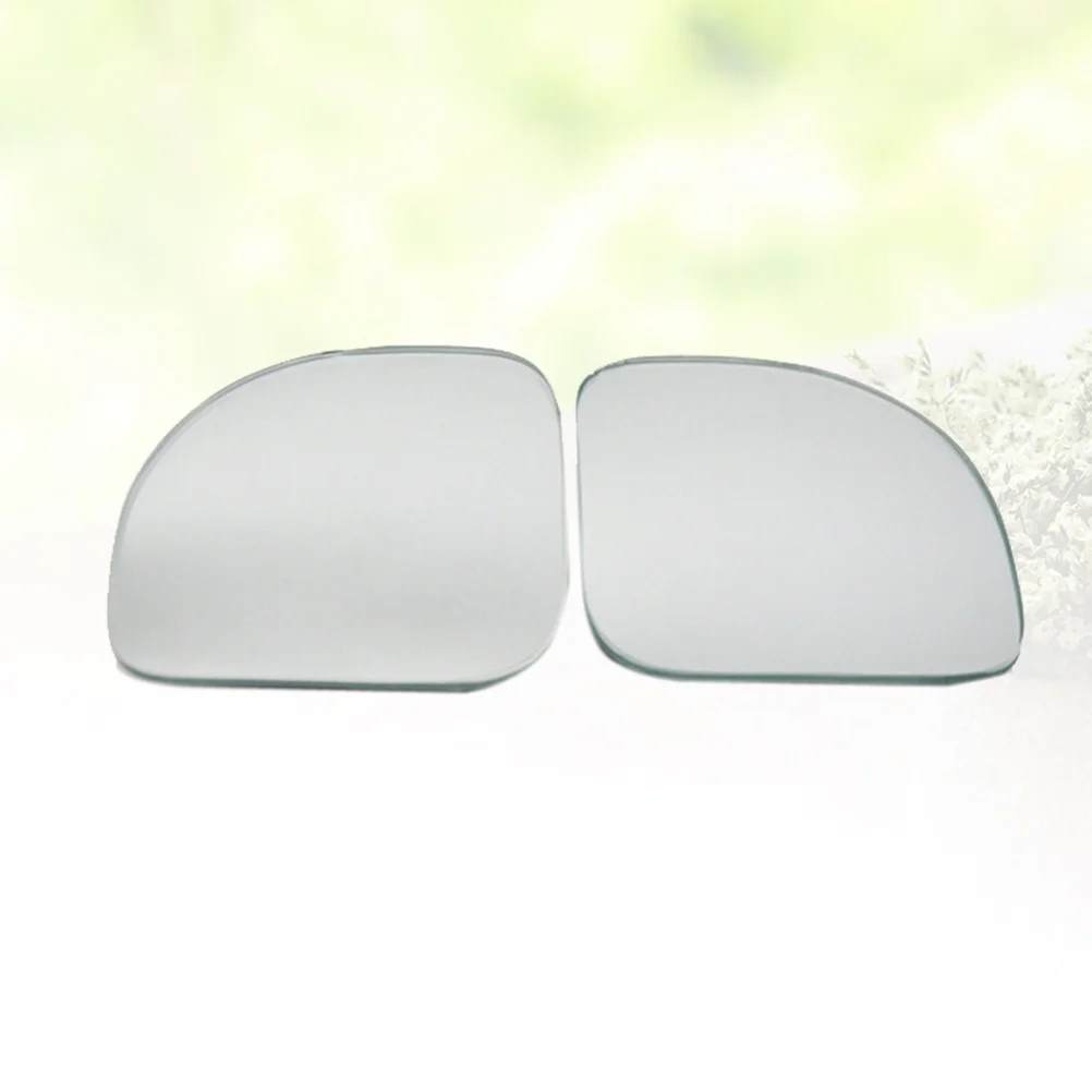

1 Pair Car Front Wheel Large Mirror Dual-purpose Fan Shaped Multifunctional Blind Spot Auxiliary Mirror Rearview Mirr