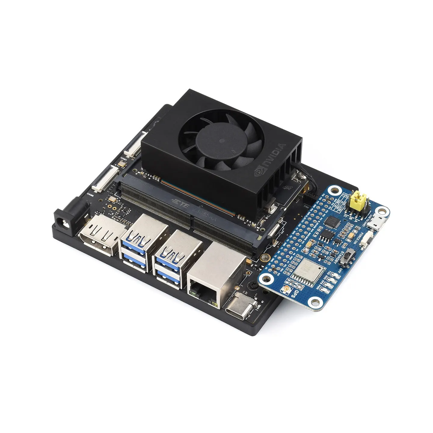 Woli Weixue Raspberry Pi GNSS expansion board L76K global navigation satellite system module supports GPS/Beidou