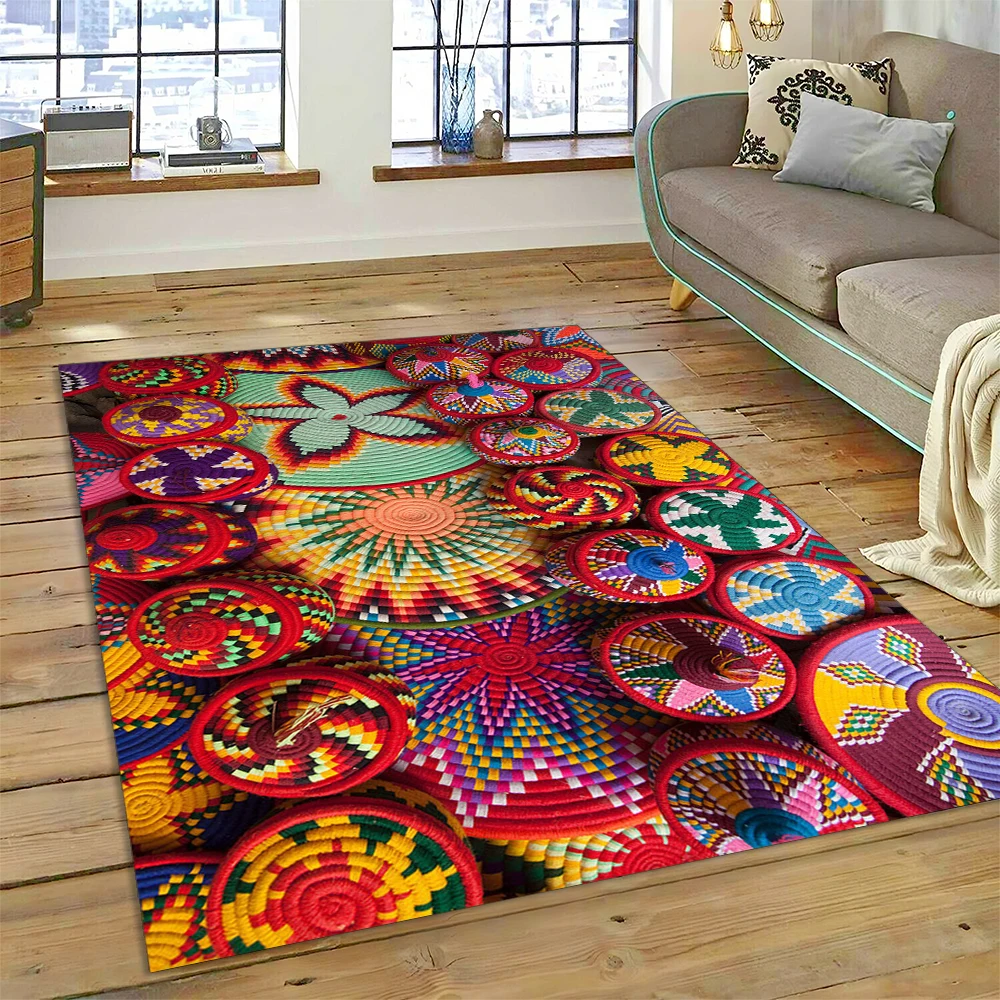 3D Ethiopia Colorful Flower Wo - Commercial Printing For Sale reseña y precio