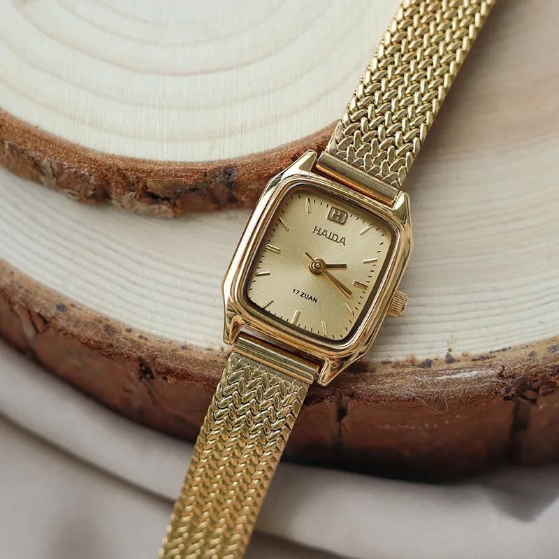 

High-End Selection Of WatchesRectangular Vintage Steel Strap Women'S WatchesAntique Watches, Women'S Accessories, Women'S Gifts.