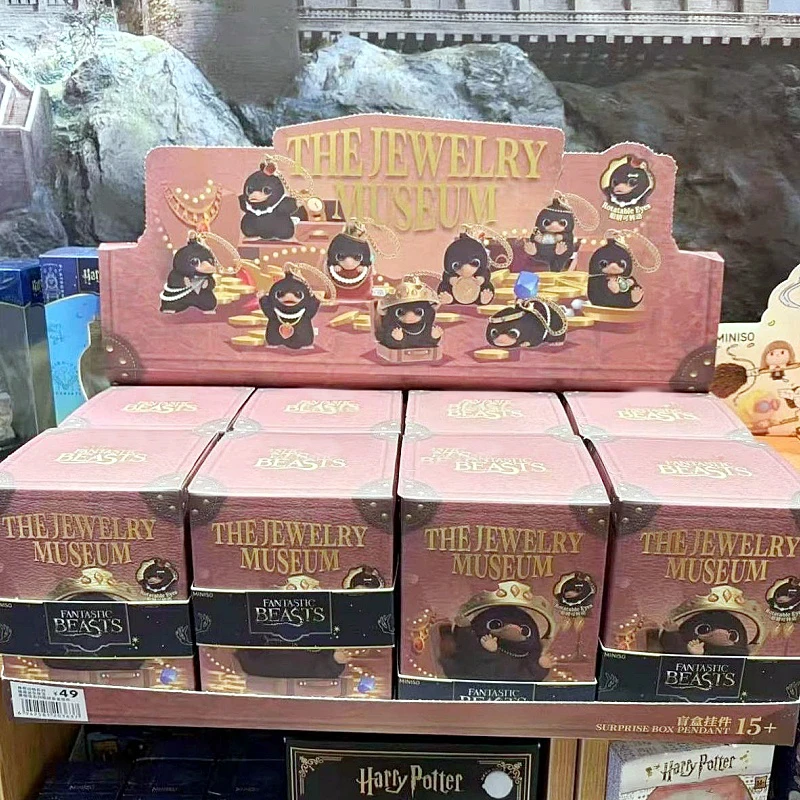 Nieuwe echte fantastische beesten Blind Box The Jewelry Museum Series Mystery Box Niffler Anime Figuur Leuk Decor Verjaardagscadeau Speelgoed