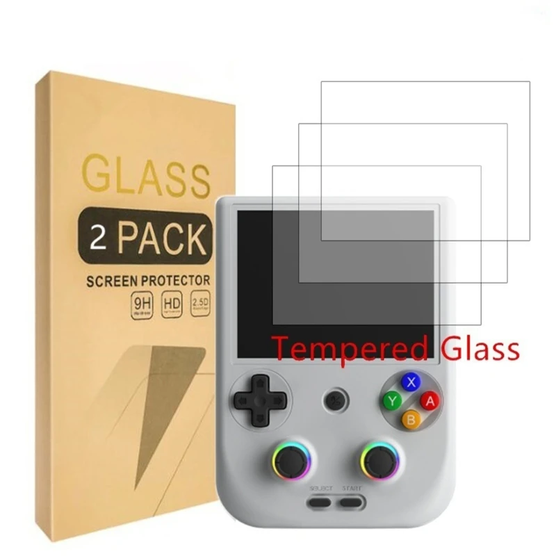Pellicola proteggi schermo temperata infrangibile Pellicola per gamepad Pellicola per console gioco a schermo intero semplice