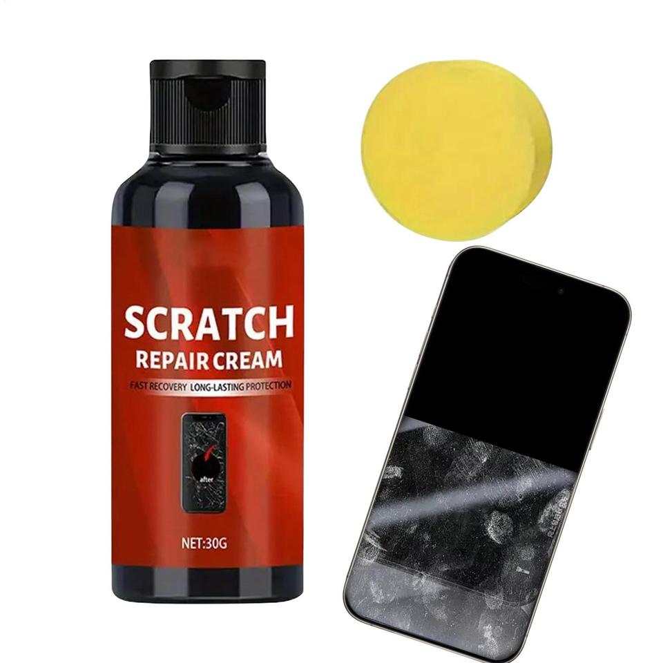  Glass Scratch Remover Cream Quick Fix PolishKit Gentle Polishing Quick Fix Cream For Cellphone Watch Sunglasses Touchscreen 