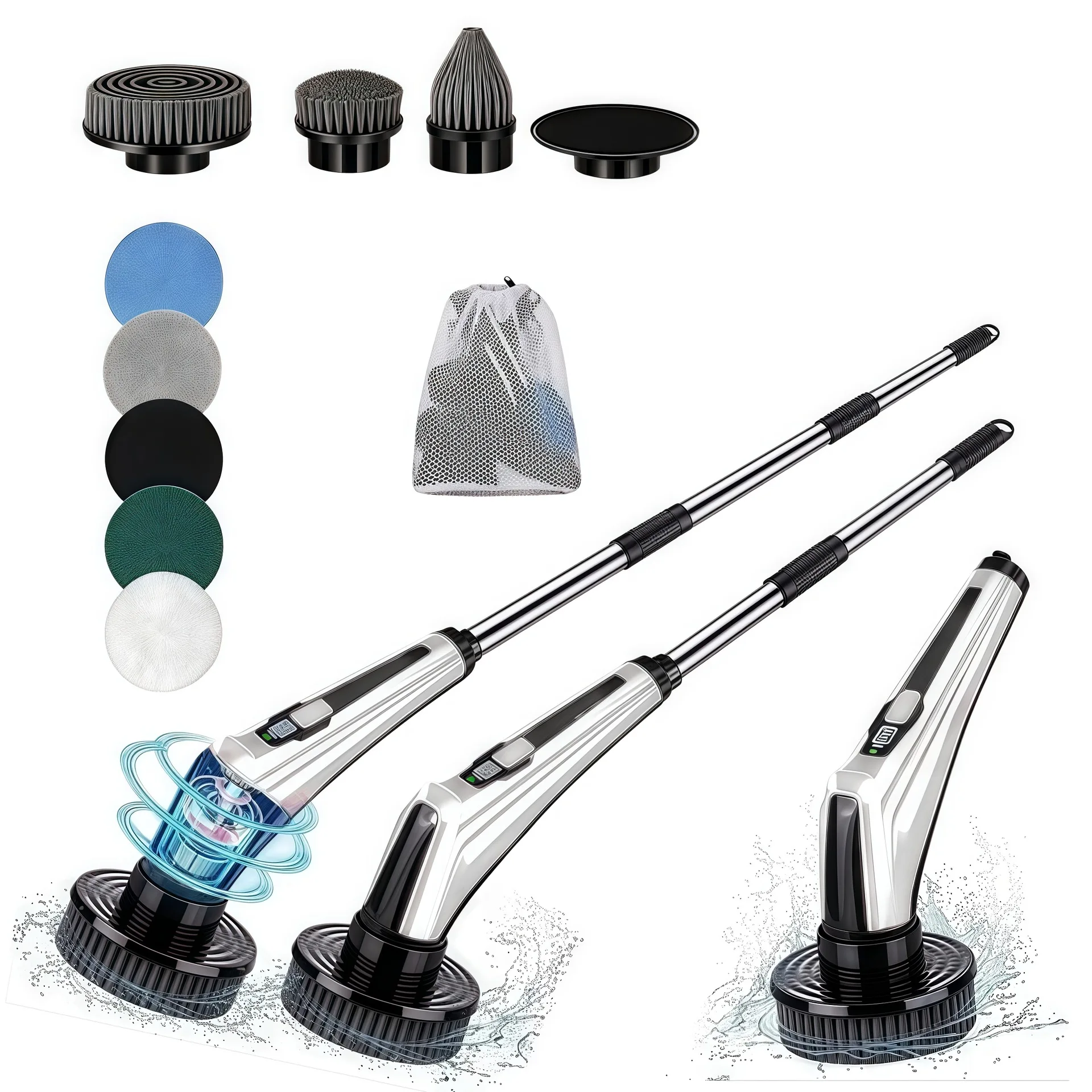 cordless-electric-spin-scrubber-with-digital-display-long-handle-cleaning-brush-for-kitchen-bathroom-hot-sale