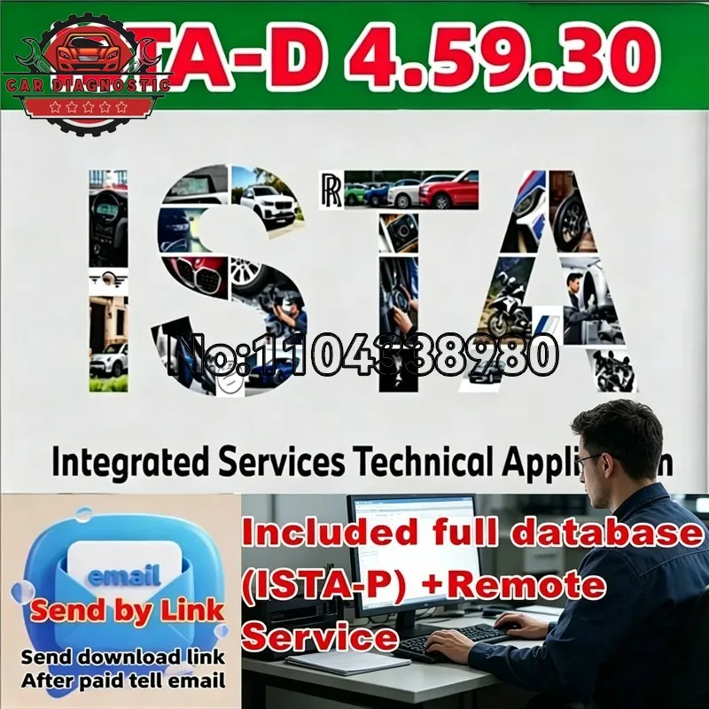 2026 hot  new  for ISTA 4.59.30 Version Minimal installation Diagnostic programming software Remote Installation Activation Code
