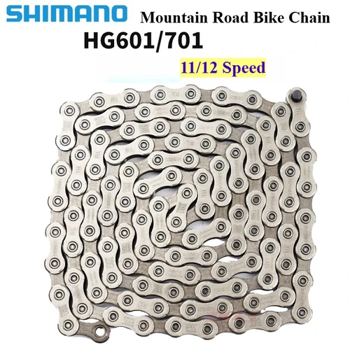 Imagen 2 del producto SHIMANO Deore 105 SLX HG601 HG600 M7000 R7000 Cadena de bicicleta de montaña de 11 velocidades CN-HG601 MTB bicicleta de carretera 5800 cadenas 11V