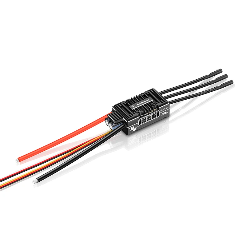 HOBBYWNGE PLATINUM-120A-V5 ESC بدون فرش، مناسبة لطائرات الهليكوبتر الكهربائية 420-520، جناح ثابت كهربائي متوسط #2