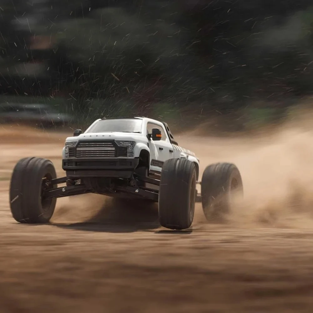 Радиоуправляемый монстр-трак 1/7 масштаба, 6S, 4WD, бесщеточный, RTR (готов к запуску), белый, ARA7612T3, Комплекты для гостиничных номеров