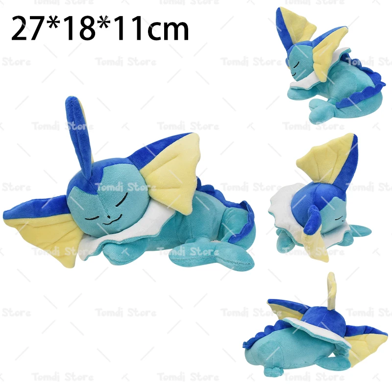 Pokemon Plüsch Tepig Victini Snivy Emolga Scorbunny Yamper Raboot Alolan Marowak Sleeping Vaporeon Smoliv Lechonk Stofftiere