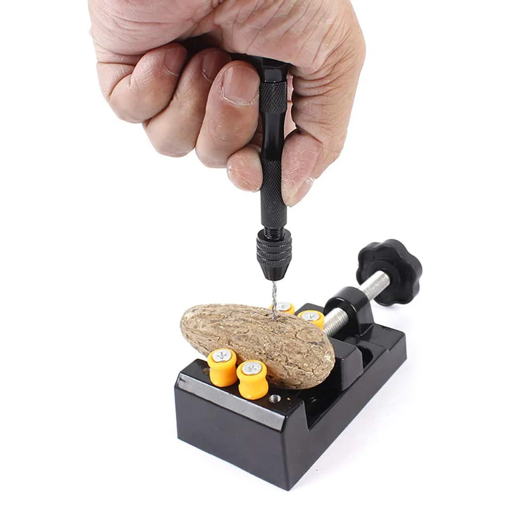 A76I-150-teiliges Handbohrer-Set – Pin Vise Mini Twist Handbohrer – zum Selbermachen von Bohrwerkzeugen, Modellbau, Metall und Holz