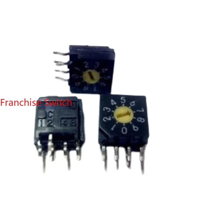 

10PCS Encoder Switch Digital 0-9 Bit Side Adjustment 4:1 Positive Code