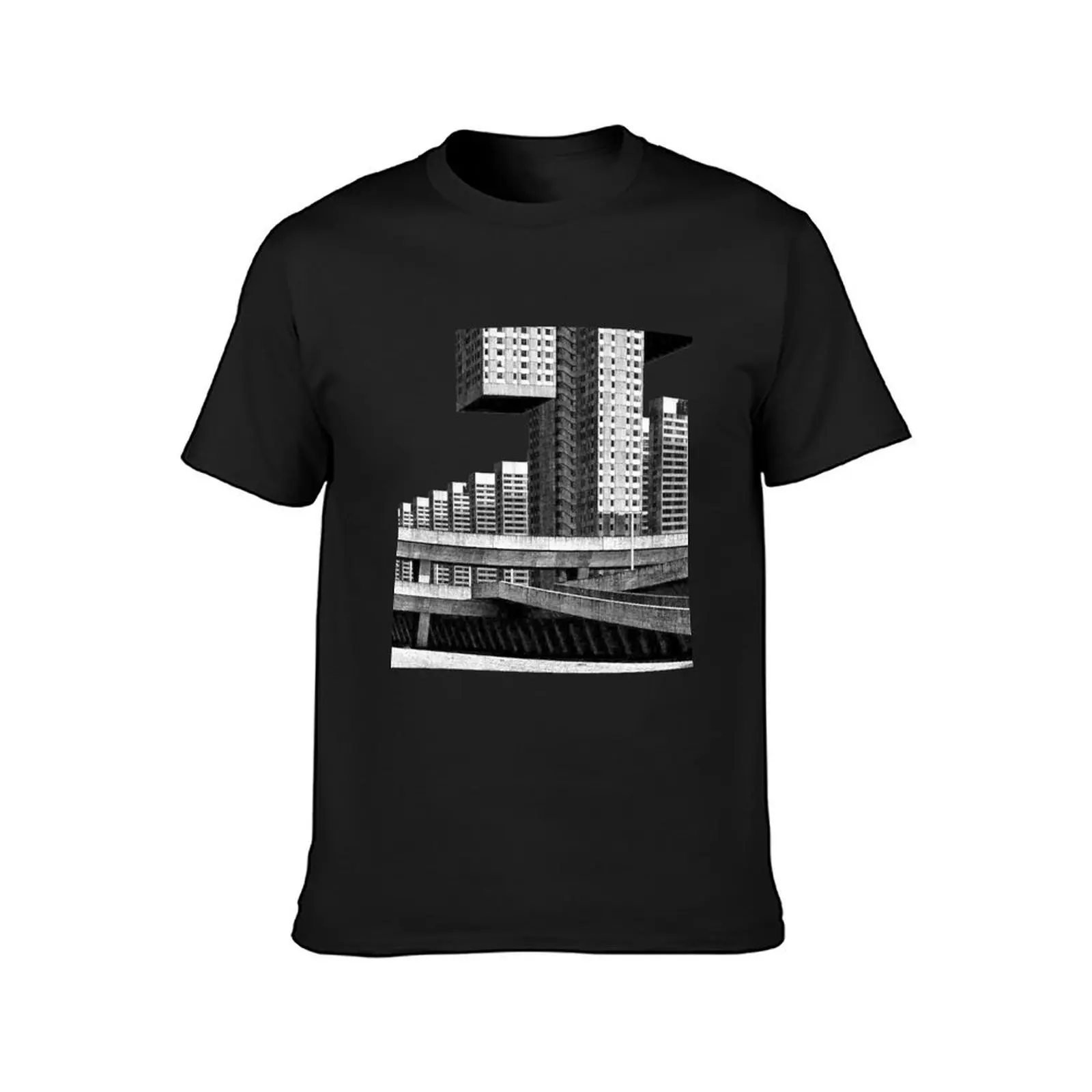 Architectural Brutalism 1 T-Shirt sublime customs tops graphics Men's t-shirts