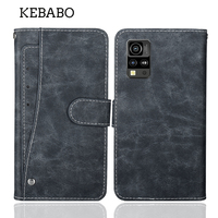Leather Wallet Blackview BV4800 Pro Case 6.56\