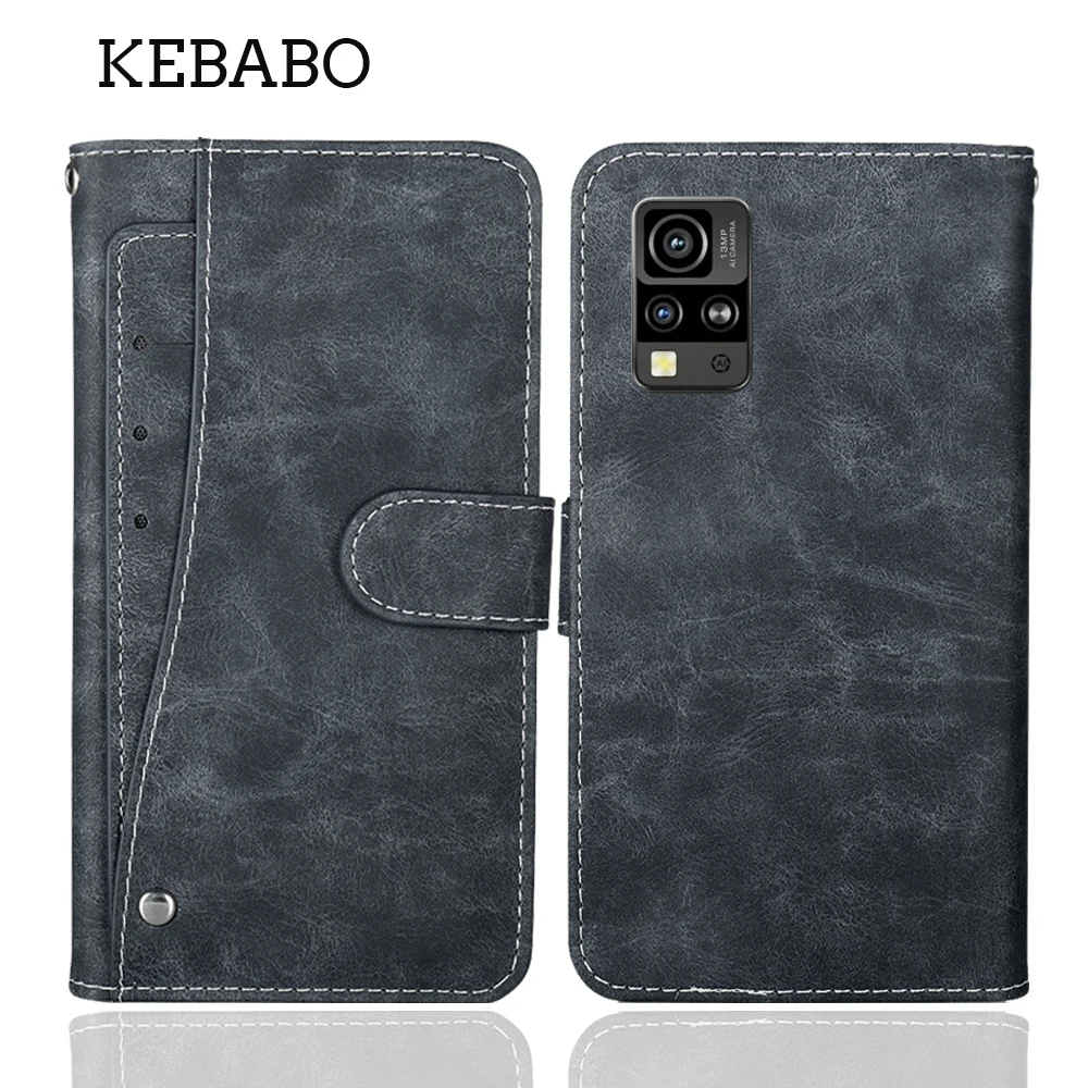 Leather Wallet Blackview BV4800 Pro Case 6.56