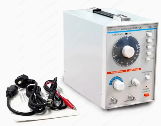 TAG-101 Low Frequency Function Generator, Digital Signal Generator, Audio Function, Measurement 10Hz-1MHz AC 100-240V