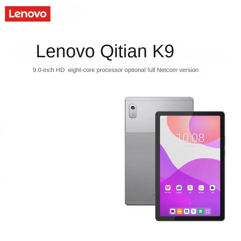 ROM Global Lenovo tablet Qitian K9 pantalla LCD LTE4G de 9 pulgadas MTK G80 5001mAh batería 1280*800P 60Hz tarifa de actualización 4G64G